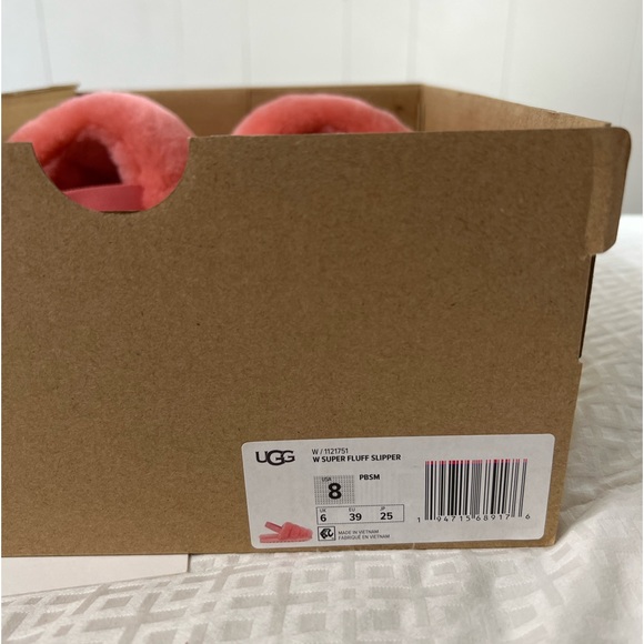 🔥”NEW” UGG Fluff Slide/Slippers Size 8 - Picture 8 of 10